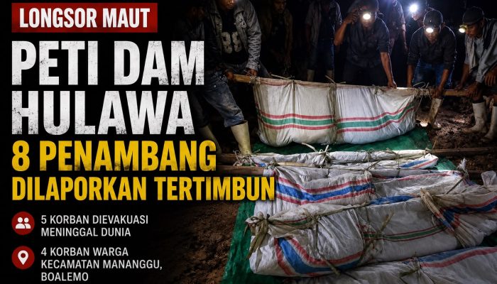 Longsor Maut di PETI Hulawa, Korban Terus Bertambah