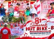 Bendera 81 Meter dan Baksos Jadi Pembuka Semarak HUT RI di Buntulia